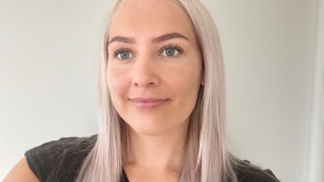 Bilde viser en selfie tatt av Anne Katrine Pedersen