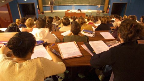 Studenter på forelesning