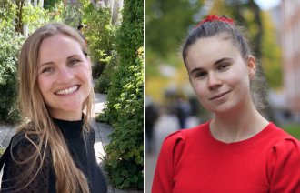 Bildet viser Andrea Stoltenberg og Hege Kristine Dalen