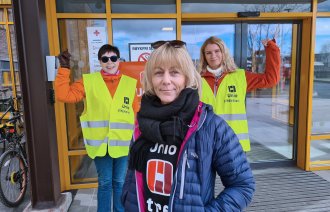 Fra venstre Trine Danielsen,  Aslaug Murberg og  Camilla Pedersen