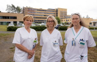 Bildet viser Turid Sparby, Hege Toft Bjørgen og Eva Marie Vestby.