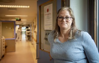 bildet viser foretakstillitsvalgt Tone Kristine Amundgaard