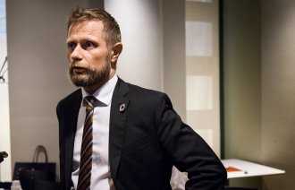 bildet viser helseminister Bent Høie