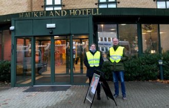 Streik pasienthotell, Haukeland