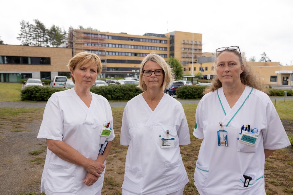 Bildet viser Turid Sparby, Hege Toft Bjørgen og Eva Marie Vestby.