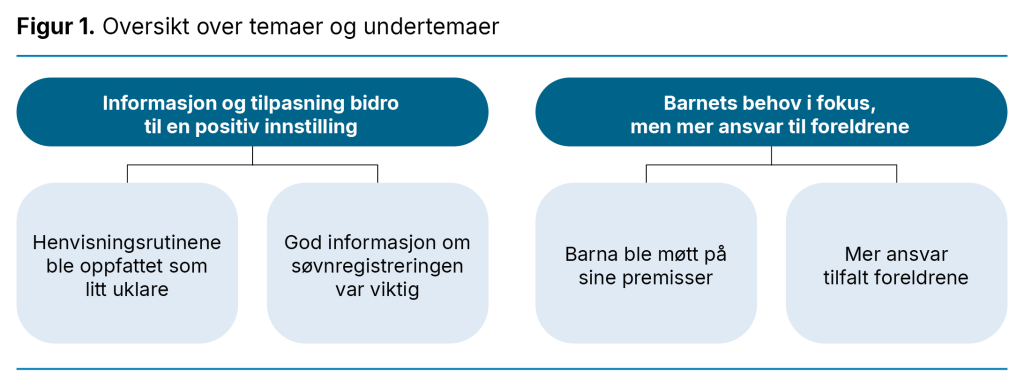 Figur 1. Oversikt over temaer og undertemaer 