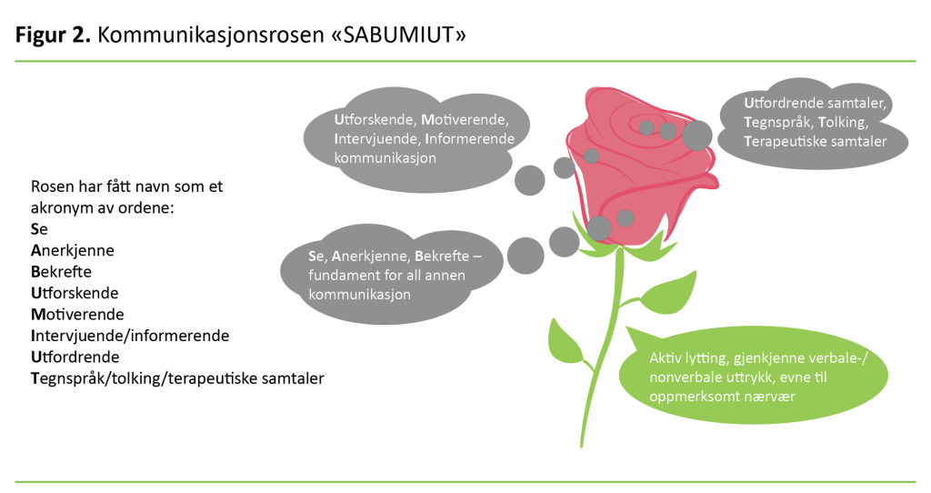 Figur 2. Kommunikasjonsrosen "SABUMIUT