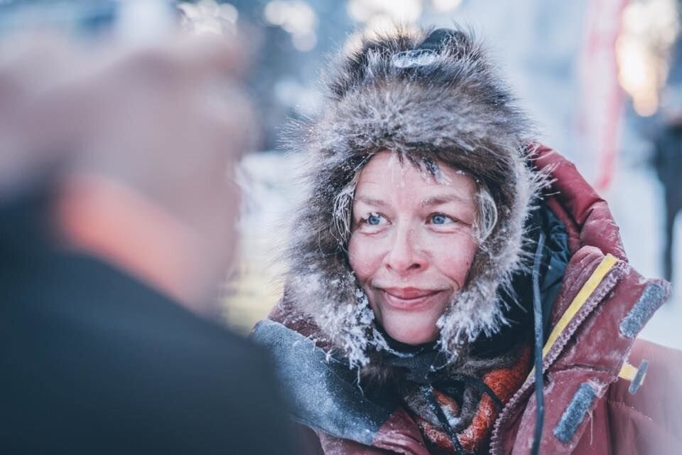 Birgitte Næss I mange minusgrader