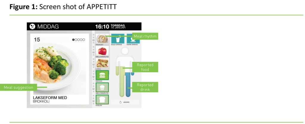 Figure 1: Screen shot of APPETITT