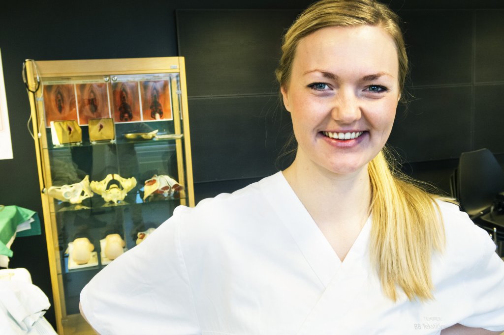 Jordmorstudent Eline Holt Palerud