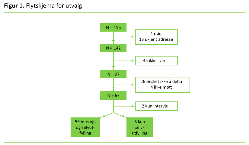 Figur 1. Flytskjema for utvalg