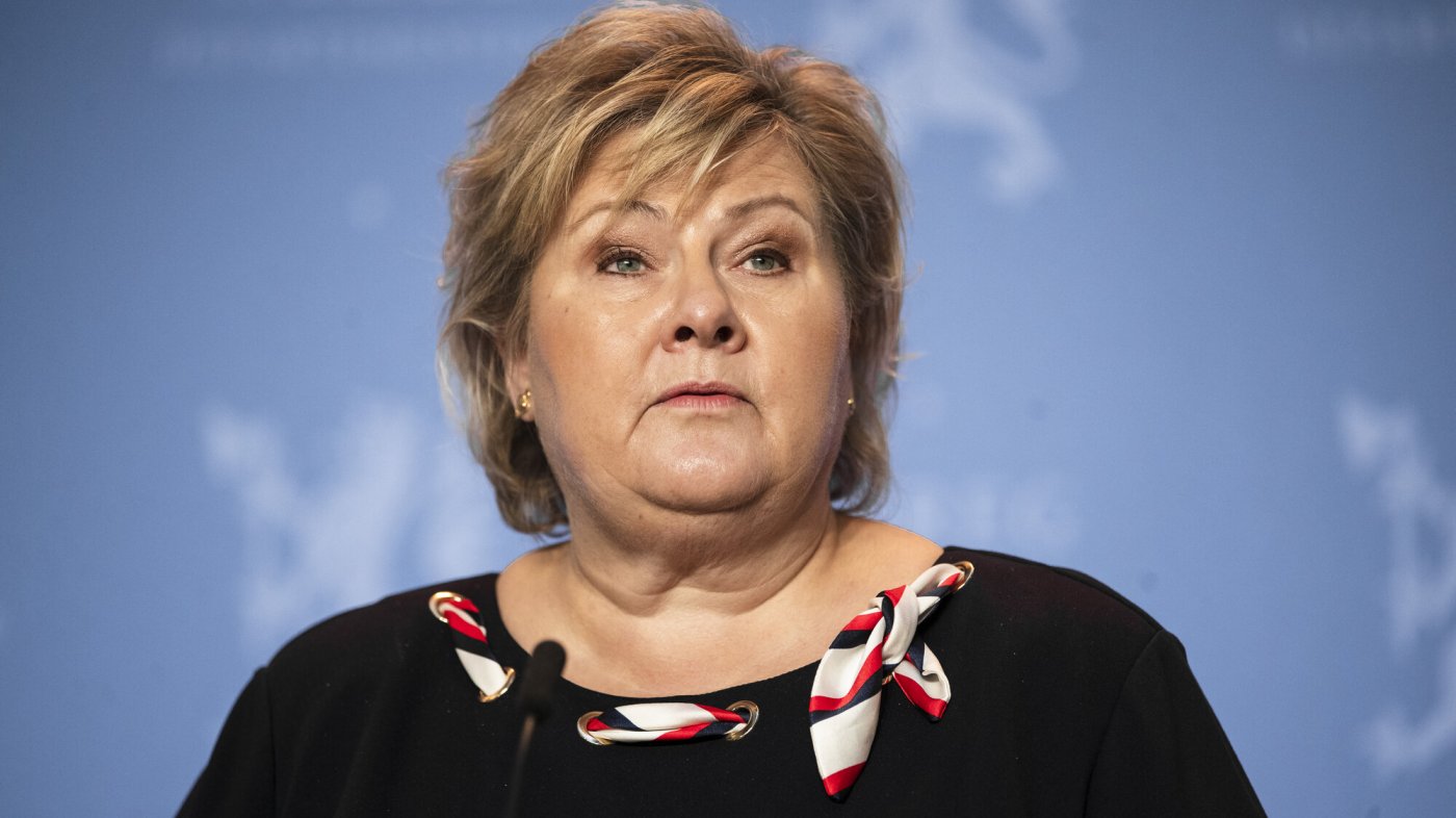 Statsminister Erna Solberg (H)