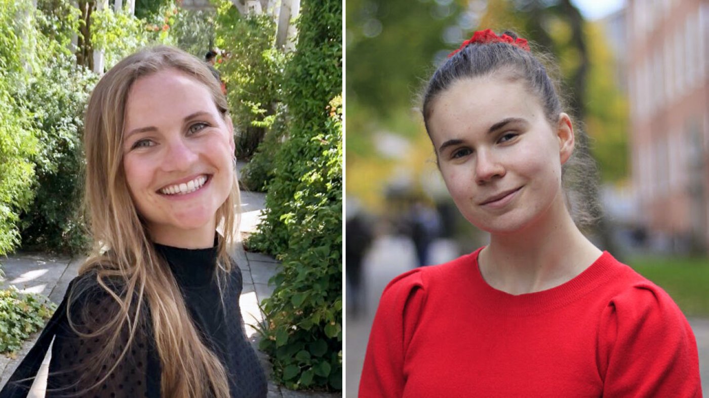 Bildet viser Andrea Stoltenberg og Hege Kristine Dalen