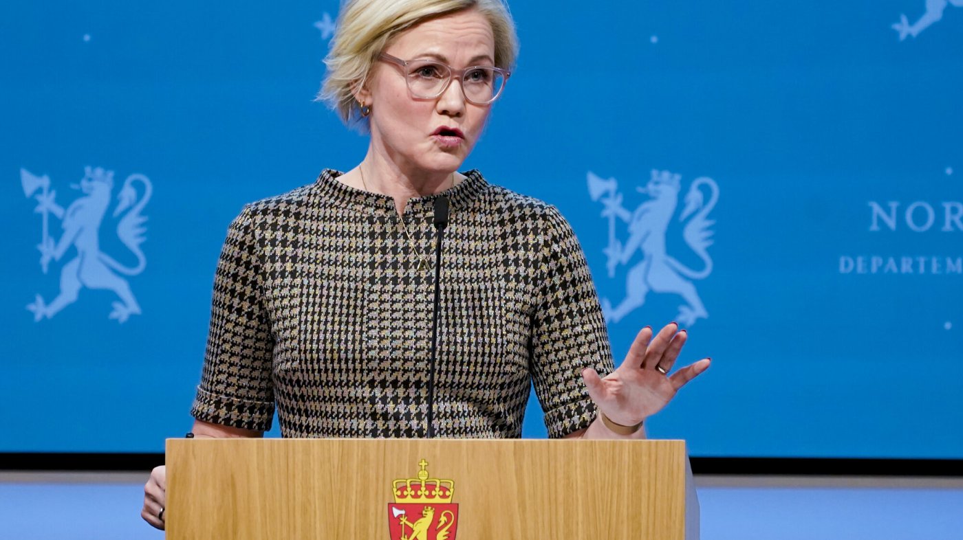 Bildet viser helse- og omsorgsminister Ingvild Kjerkol (Ap)