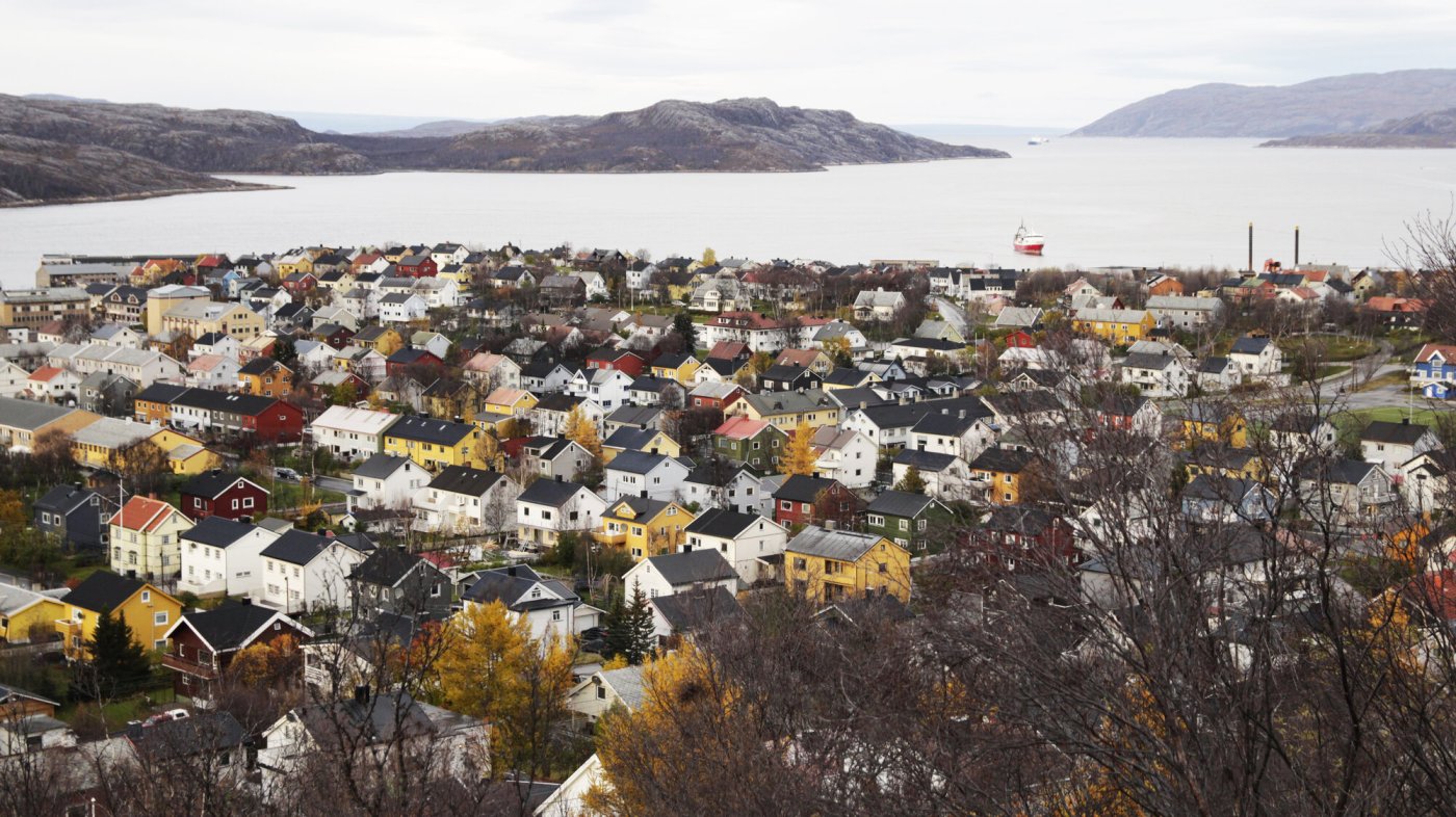 Bildet vkiser Kirkenes