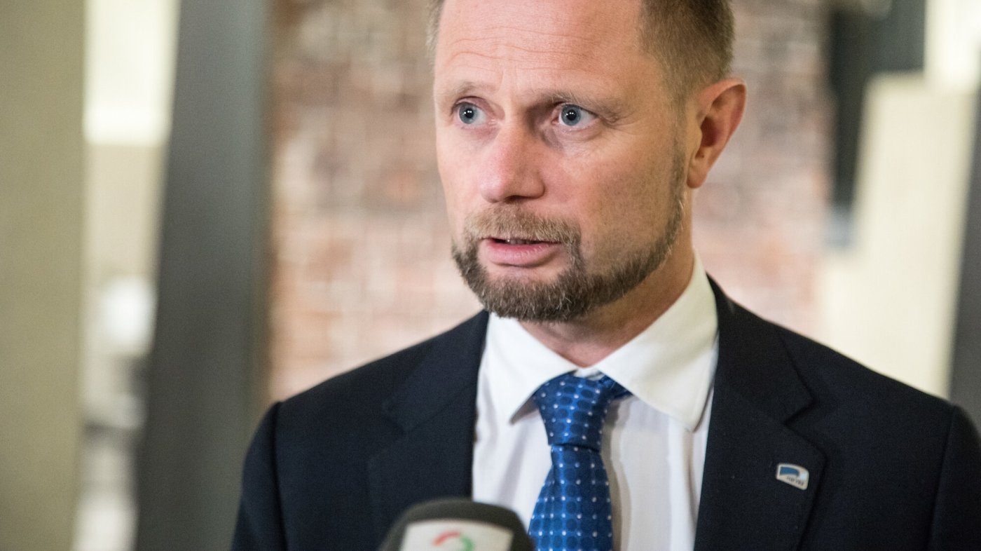 Bildet viser helseminister Bent Høie.