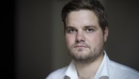 Bildet viser stortingsrepresentant Tobias Drevland Lund fra partiet Rødt