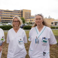 Bildet viser Turid Sparby, Hege Toft Bjørgen og Eva Marie Vestby.