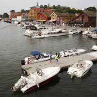 Marinaen i Tønsberg kommune. Sommerbilde